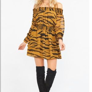 NWT mumu esmeralda dress sz XS